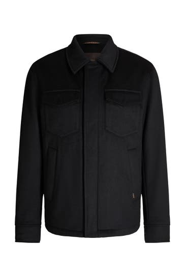 WINDSOR. Übergangsjacke Wollmix-Jacke Emilio mit Cashmere in Schwarz schwarz