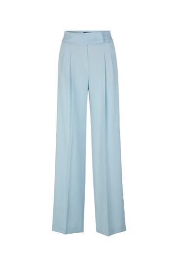 WINDSOR. Stoffhose Hose hellblau Culotte
