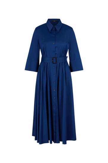 WINDSOR. Casual-Kleid Hemdblusenkleid indigoblau
