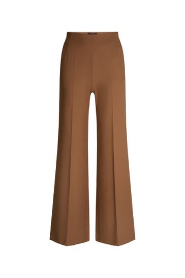 WINDSOR. Business-Hose Marlenehose braun Slim