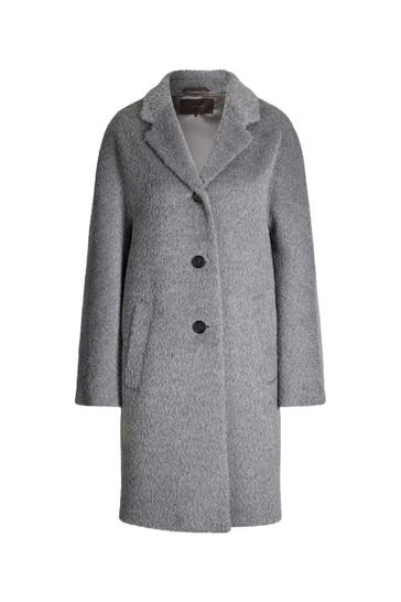 WINDSOR. Wollmantel Mantel grau