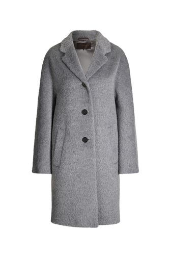 WINDSOR. Wollmantel Mantel grau