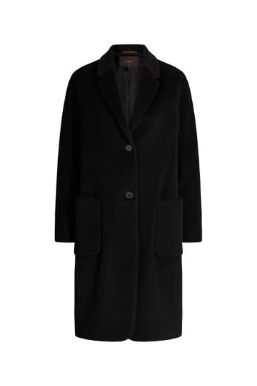 WINDSOR. Wollmantel Mantel schwarz