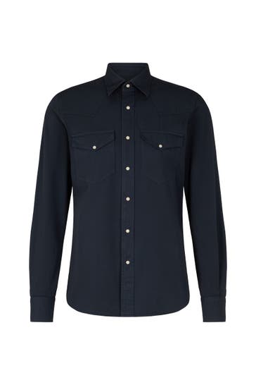 WINDSOR. Business-Hemd Leone navy Regular Fit