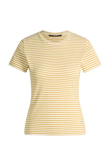 WINDSOR. T-Shirt T-Shirt gelb-ecru gestreift