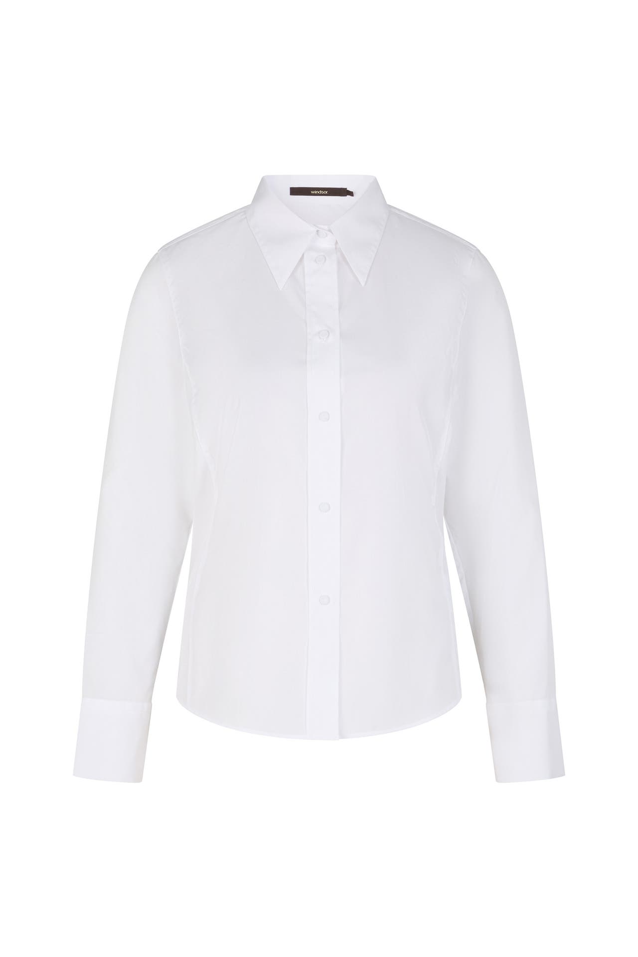 WINDSOR. Casual-Bluse Hemdbluse weiß, Bild 1