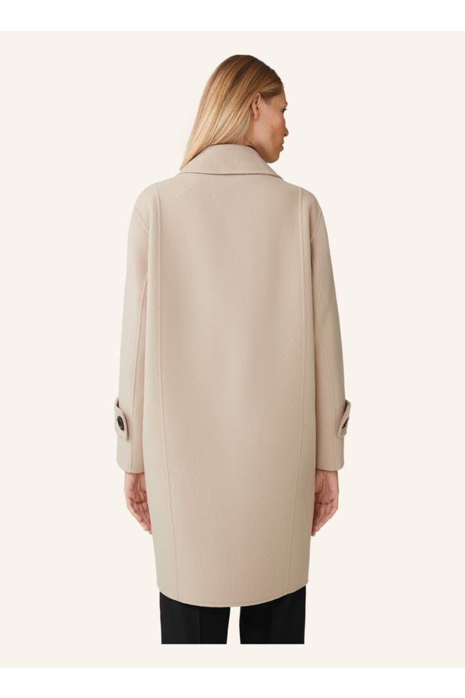WINDSOR. Mantel Double-Wollmix-Doppelreiher-Mantel mit Cashmere in 