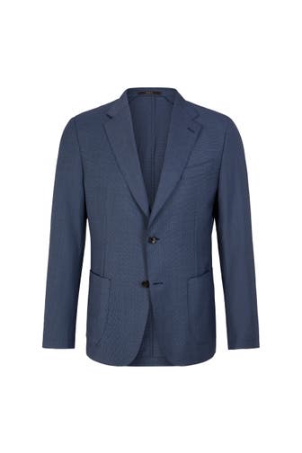 WINDSOR. Business-Sakko Sakko blau Regular Fit