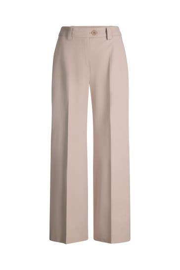 WINDSOR. Stoffhose Culotte-Hose taupe Culotte