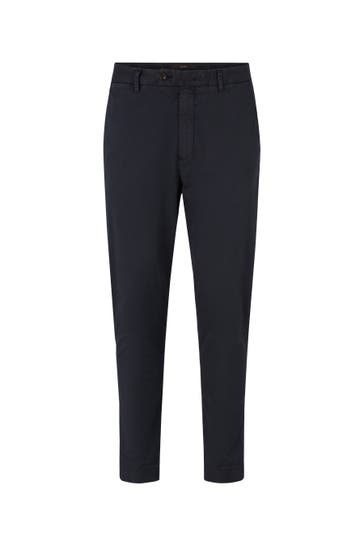 WINDSOR. Stoffhose Baumwoll-Chino Flero navy Straight