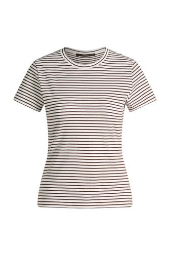 WINDSOR. T-Shirt T-Shirt dunkelbraun-ecru gestreift