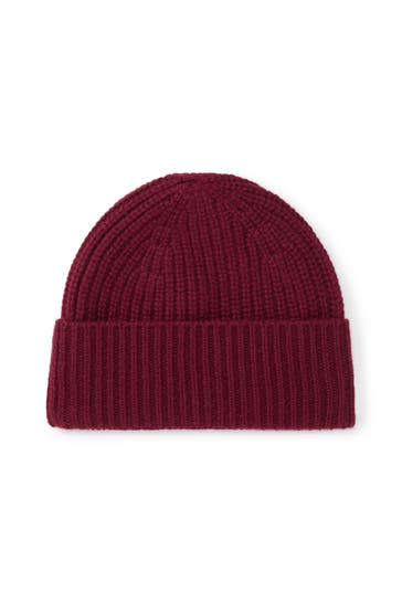 WINDSOR. Schal Mütze rot