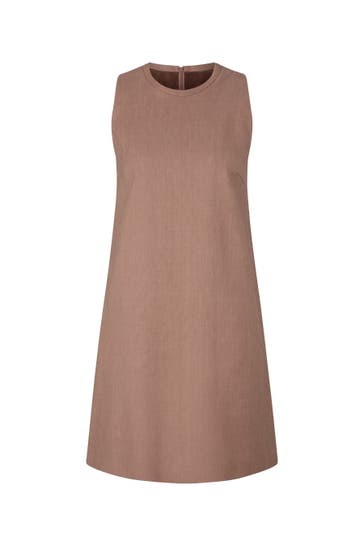 WINDSOR. Kleid Etuikleid braun