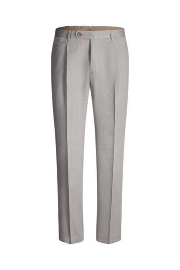 WINDSOR. Business-Hose Silvi grau Slim