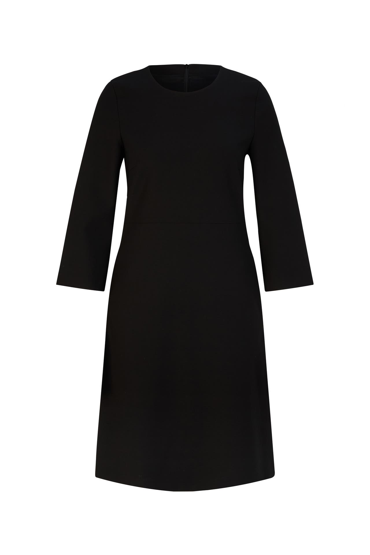 WINDSOR. Casual-Kleid Crêpe-Shift-Kleid in Schwarz schwarz, Bild 1