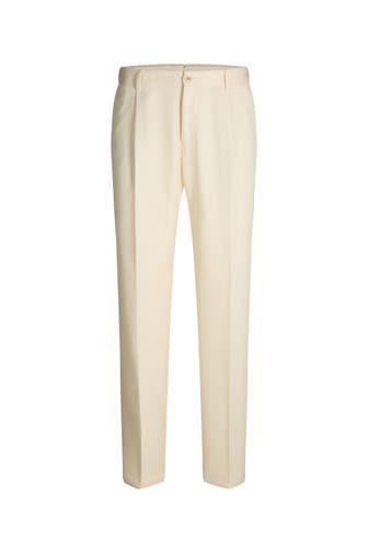 WINDSOR. Stoffhose Faso ecru Straight