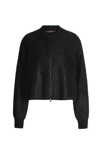 WINDSOR. Strickjacke Blouson schwarz