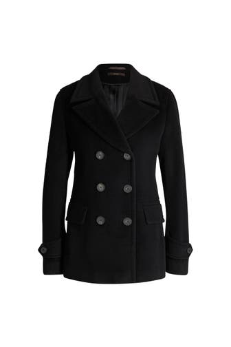 WINDSOR. Übergangsjacke Cabanjacke schwarz