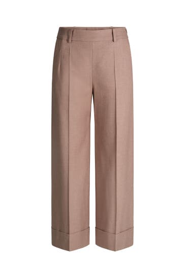 WINDSOR. Business-Hose Culotte braun Slim
