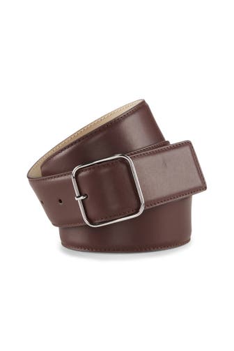 WINDSOR. Gürtel Gürtel aus Nappa-Leder mit abnehmbarer Tasche in Rotbraun rotbraun