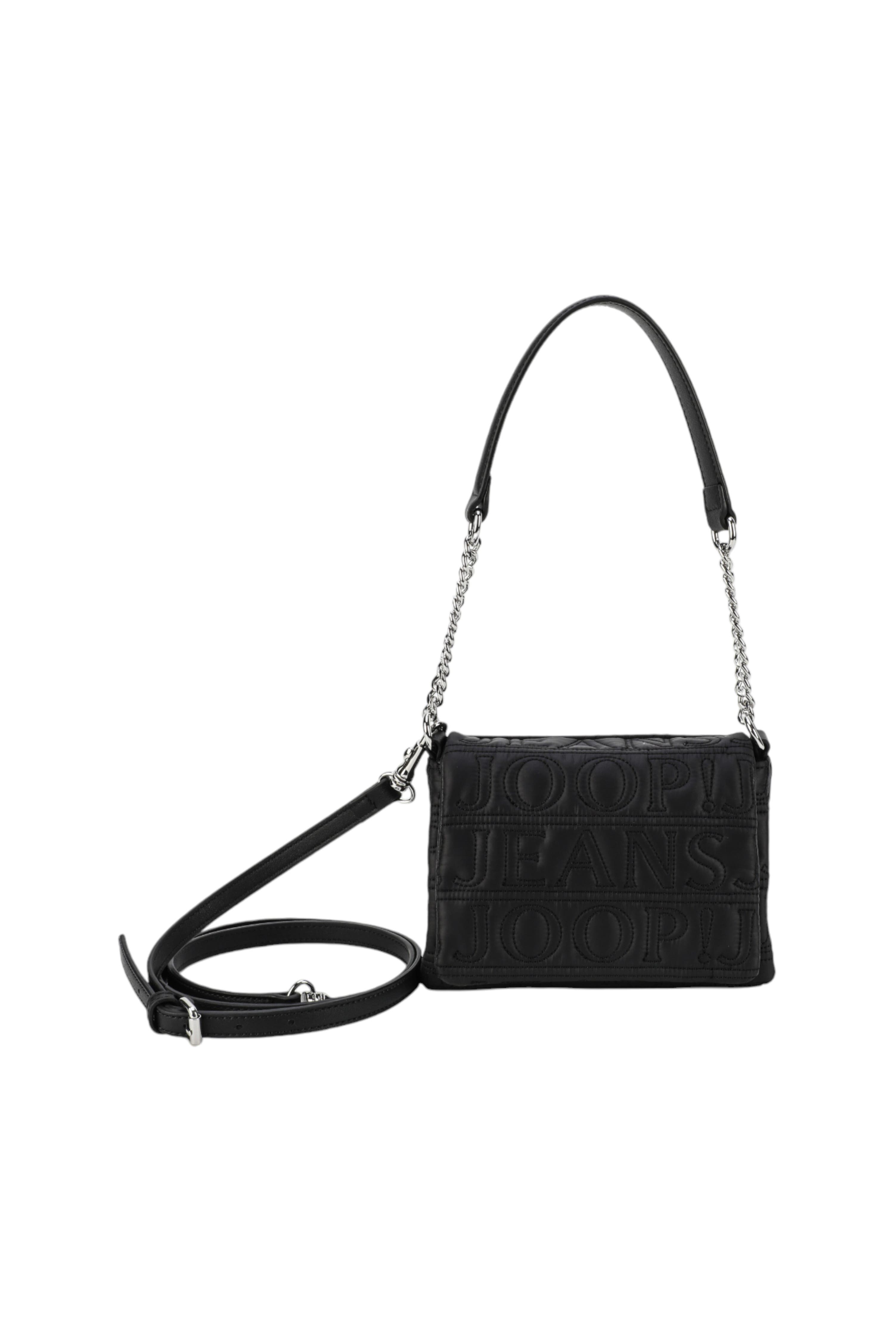 JOOP! Jeans Shoulder Bag 'Iniziale Lucille' in Black