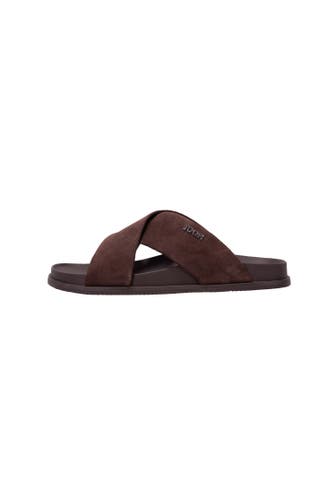 JOOP! Sandale velluto achill fc darkbrown