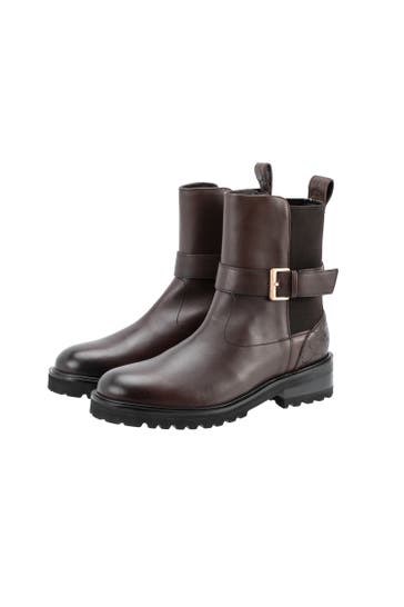 JOOP! Stiefeletten 'Stampa Fine Maria' dunkelbraun