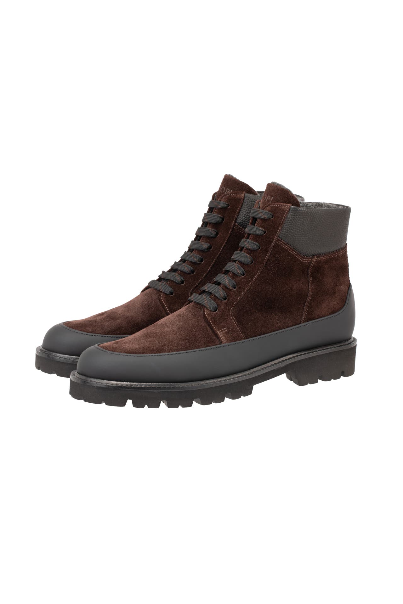 JOOP! Boots velluto misto hektor hce darkbrown, Bild 1