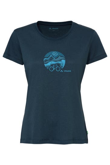 VAUDE T-Shirt Women's Cyclist T-Shirt V dark sea/dark sea