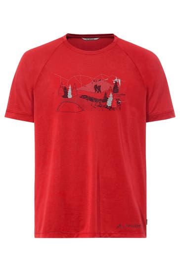 VAUDE T-Shirt Men's Gleann T-Shirt II mars red