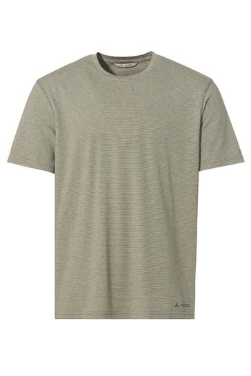 VAUDE T-Shirt Men's Mineo Striped T-Shirt II agave