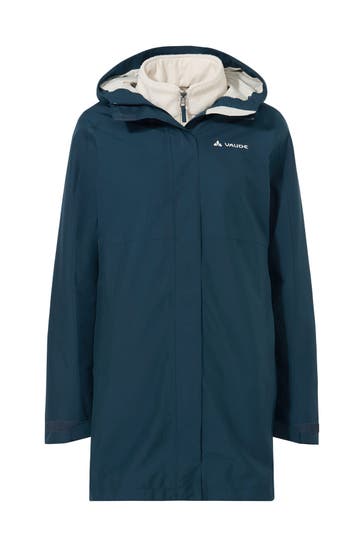 VAUDE Funktionsjacke SE Women's Hitra 3in1 Parka dark sea