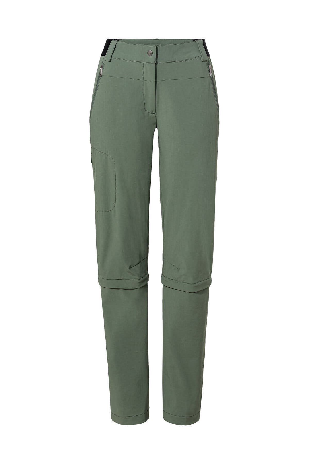 VAUDE Outdoorhose Women's Farley Stretch Capri T-Zip Pants III agave Straight, Bild 1