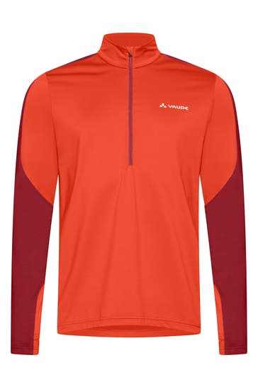 VAUDE Pullover Men's Livigno Halfzip II carmine/glowing red