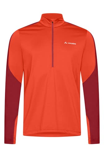 VAUDE Pullover Men's Livigno Halfzip II carmine/glowing red