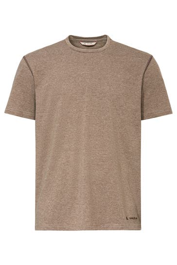 VAUDE T-Shirt Men's Mineo Striped T-Shirt II tobacco