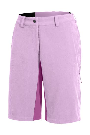 VAUDE Outdoorhose Women's Loamer Base Cord Shorts raspberry Straight