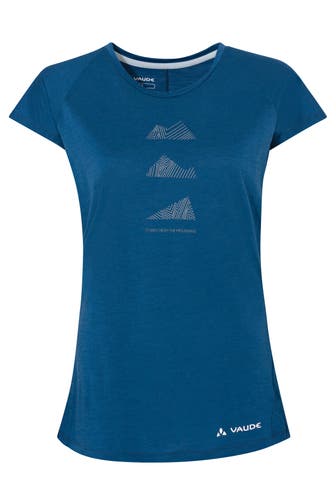 VAUDE T-Shirt Women's Tekoa Wool T-Shirt shore blue