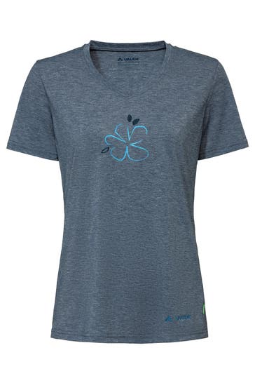 VAUDE T-Shirt Women's Skomer Print T-Shirt III dark sea uni