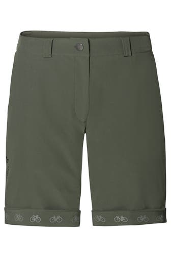 VAUDE Outdoorhose Women's Cyclist Shorts khaki Straight