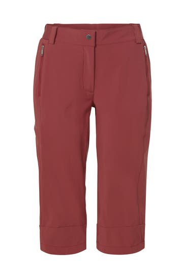 VAUDE Outdoorhose Women's Farley Stretch Capri III redeva Straight