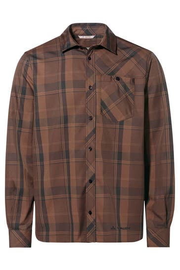 VAUDE Hemd Men's Neshan LS Shirt IV tobacco