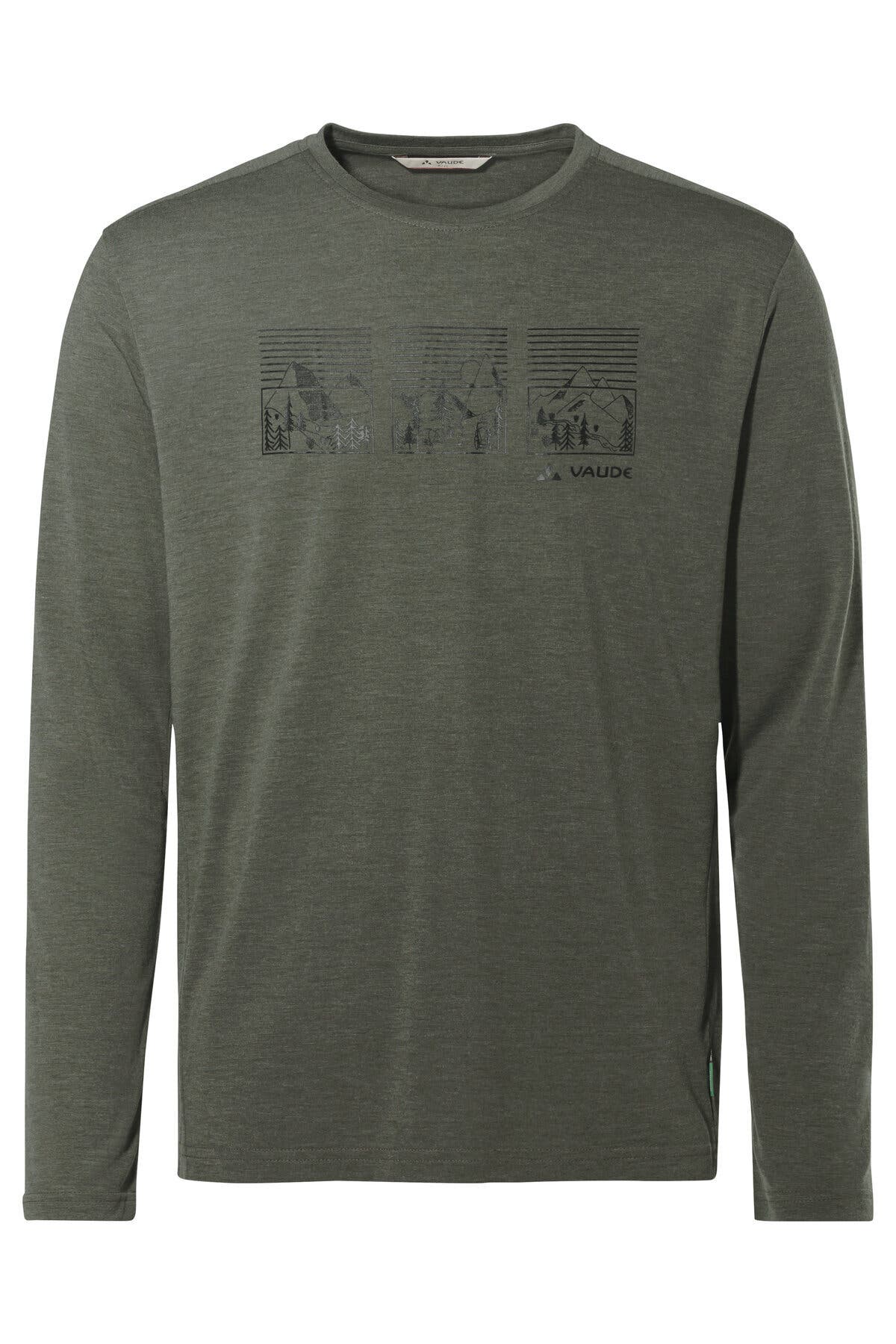 VAUDE T-Shirt Men's Rosemoor LS T-Shirt III khaki, Bild 1