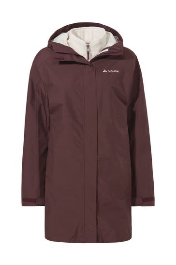 VAUDE Funktionsjacke SE Women's Hitra 3in1 Parka dark oak
