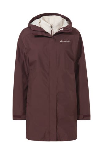 VAUDE Funktionsjacke SE Women's Hitra 3in1 Parka dark oak