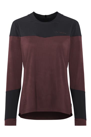 VAUDE T-Shirt Women's Moab LS PRO Shirt dark oak