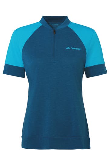 VAUDE T-Shirt Women's Altissimo Q-Zip Shirt shore blue