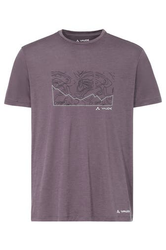 VAUDE T-Shirt Men's Tekoa Wool T-Shirt purple ash