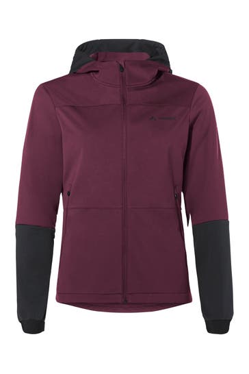 VAUDE Funktionsjacke Women's Qimsa Hooded Softshell Jacket cassis uni