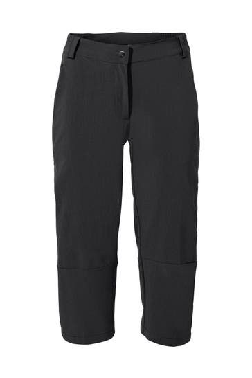 VAUDE Outdoorhose Women's Yaras 3/4 Pants black Straight
